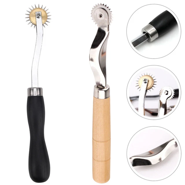 Wheel Spacer Needle Point Tracing Wheel Leather Crimping Wheel Scroll Wheel