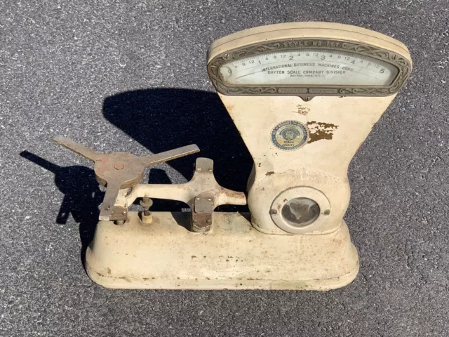 **NEEDS RESTORATION** Dayton 5 lb Candy Scale 167 IBM