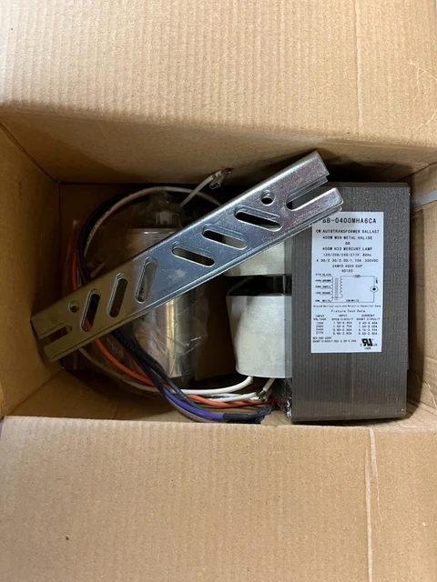 Premium Brand, 400 Watt, M59, Metal Halide or MV Ballast Kit, with capacitor.