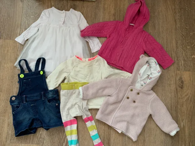 Baby Girl Clothes Bundle 3 - 6 months M&S Next White Company Jo Jo Maman Bebe