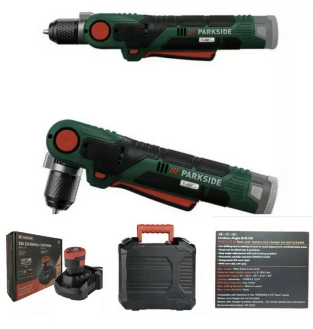 Parkside spindle lock 18v drill best sale
