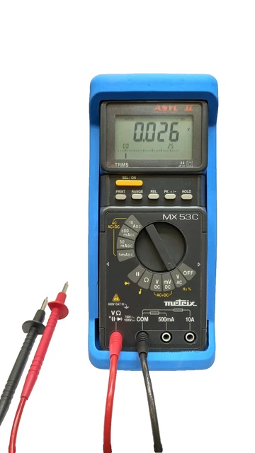 FLUKE 1507 - Contrôleur d'isolement 50, 100, 250, 500, 1 000 V, multimètre -FLUK