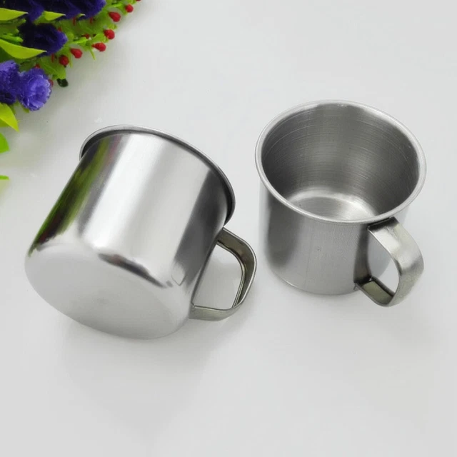 New Stainless Steel Insulated Double Walled Mug Coffee Tea Cups Camping