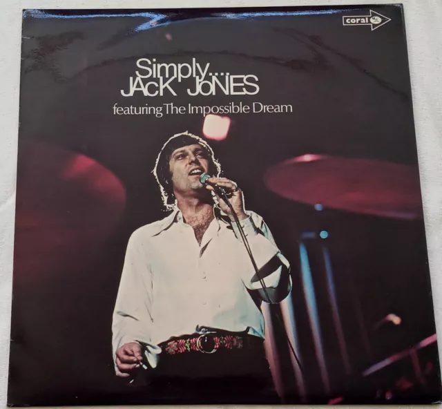 Jack Jones - Simply Jack Jones - 12" Vinyl  Album - 1971