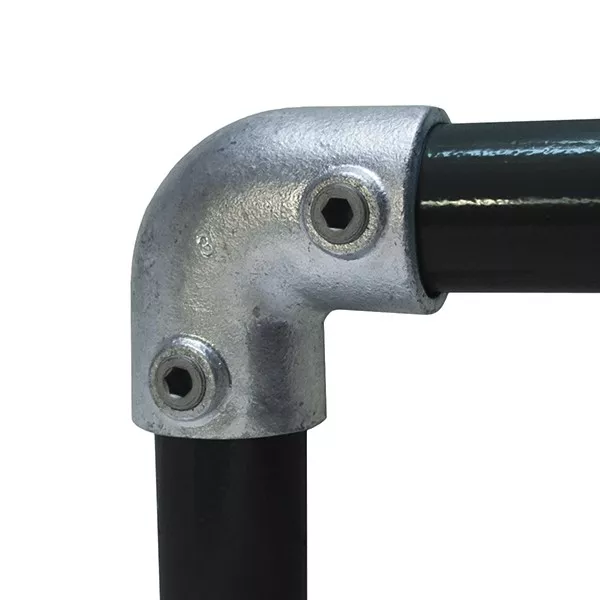 Elbow 90° Key Clamp Handrail System 125 C02 Kee Pipe Clamp Tube