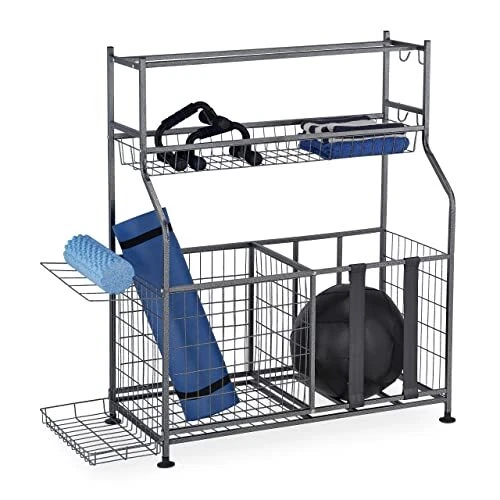 Étagère Métallique Lourde 3 Niveaux – Rangement Solide Pour Garage, Cave Ou Atelier