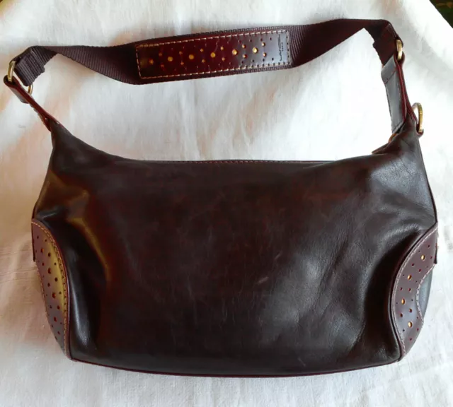 LANCEL : Sac à main tout en cuir , porté main ou épaule