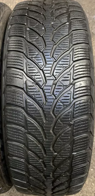 2 Winter Tires Bridgestone Blizzak Lm-32 MO 205/60 R16 92H M+S RA5990