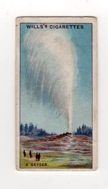 Wills Do You Know (2nd series) 1926 #20 A geyser. Yellowstone Park?