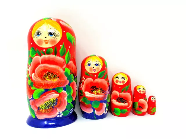 Matroschka Matruschka Babuschka Matrioschka Matrjoschka Russische Puppen set