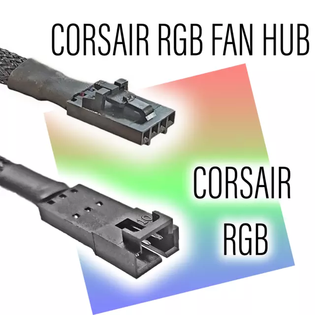 Corsair RGB Ventilador Hub A Tira Adaptador