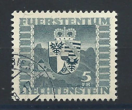 Liechtenstein N°218 Obl (FU) 1945 - Armoiries