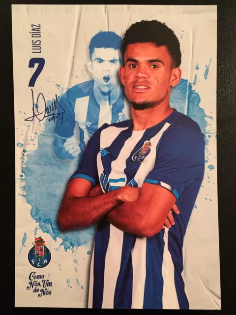 Offizielle Autogrammkarte *LUIS DIAZ* FC Porto Saison 21/22 2021/2022 Kolumbien