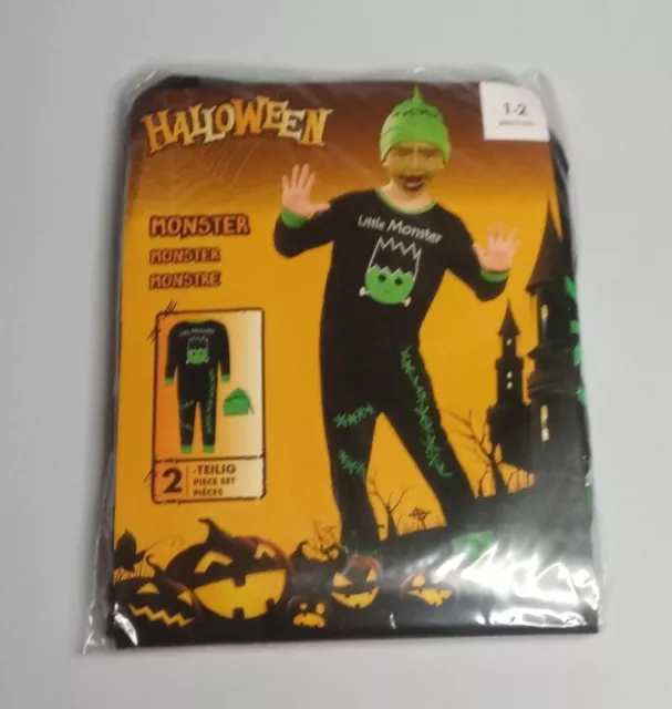 Kostüm Fasching Halloween Kinder Monster
