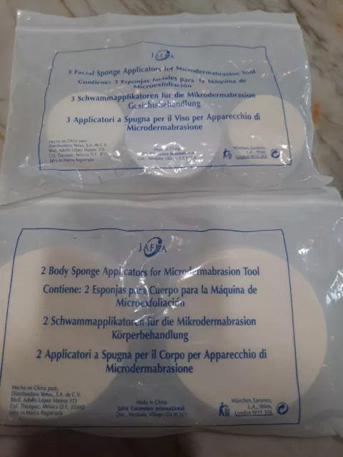 Lote de esponjas de repuesto de herramientas de microdermabrasión Jafra