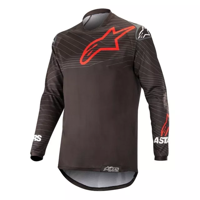 Alpinestars Enduro schwarz Venture R Motocross MX Combo Cross Hose Jersey 3
