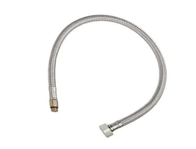 3/8” x M10 Flexible Tap Tails Mixer Flexi Hose Connector Faucet Pipe 400mm