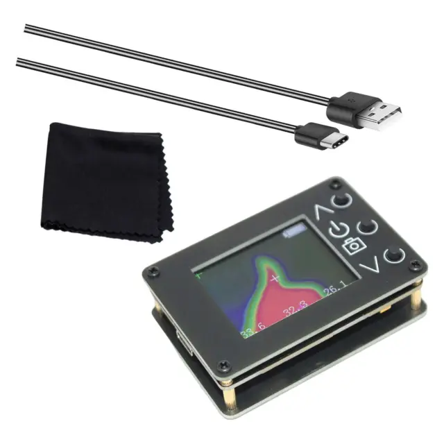 Imageur thermique caméra thermographique numérique bricolage 1,8 pouces LCD