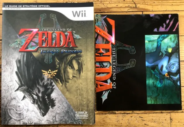 Le Guide De Stratégie Officiel Zelda Twilight Princess + Poster Nintendo Wii Vf