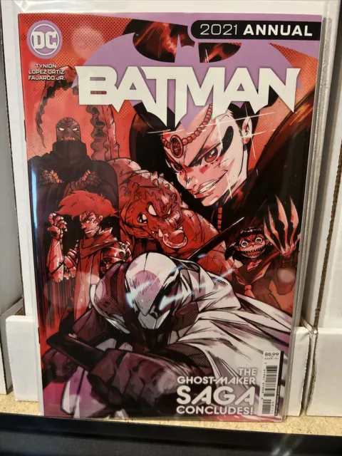 BATMAN 2021 ANNUAL 1 (ONE SHOT) Ortiz Main Cover A 1st Print DC NM