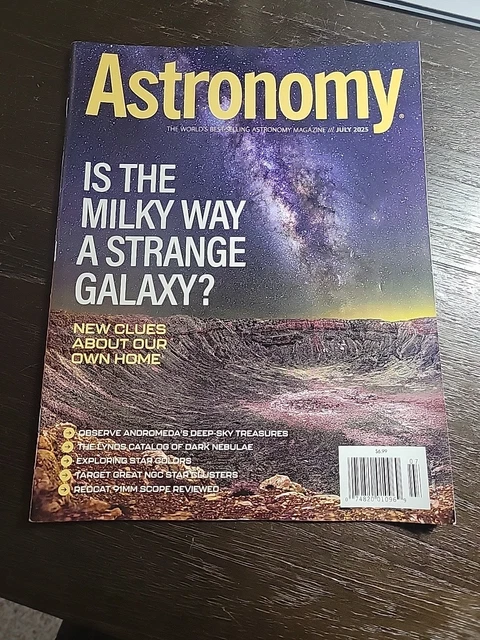 ASTRONOMY MAGAZINE JULY 2025 Is The Milky Way AStrange