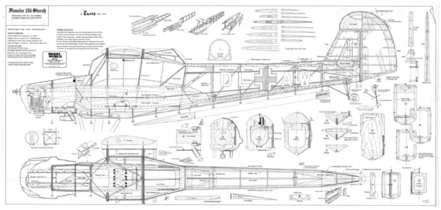 FIESELER (Morane Saulnier bis 1944) Fi 156 Storch (Spannweite 2632 mm) 3