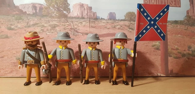 Playmobil Western - Soldato 5° Reggimento Fanteria Florida (usato)