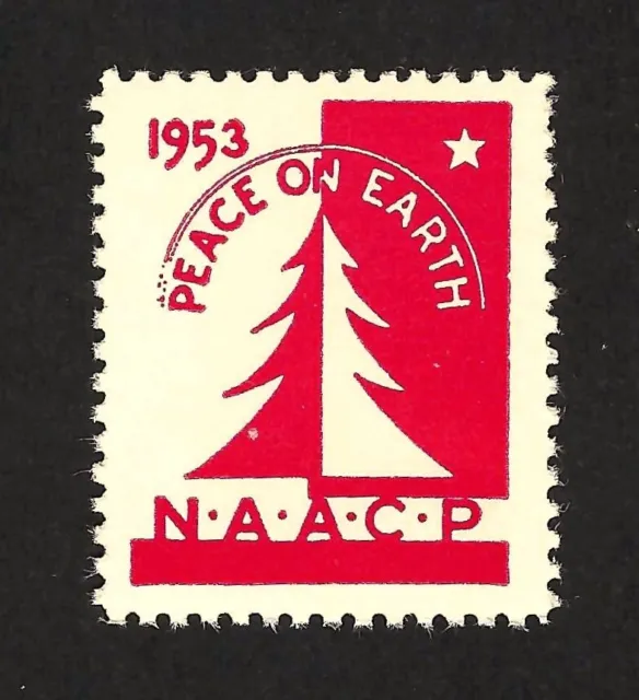 NAACP - 1953 Christmas Greetings Poster Stamp