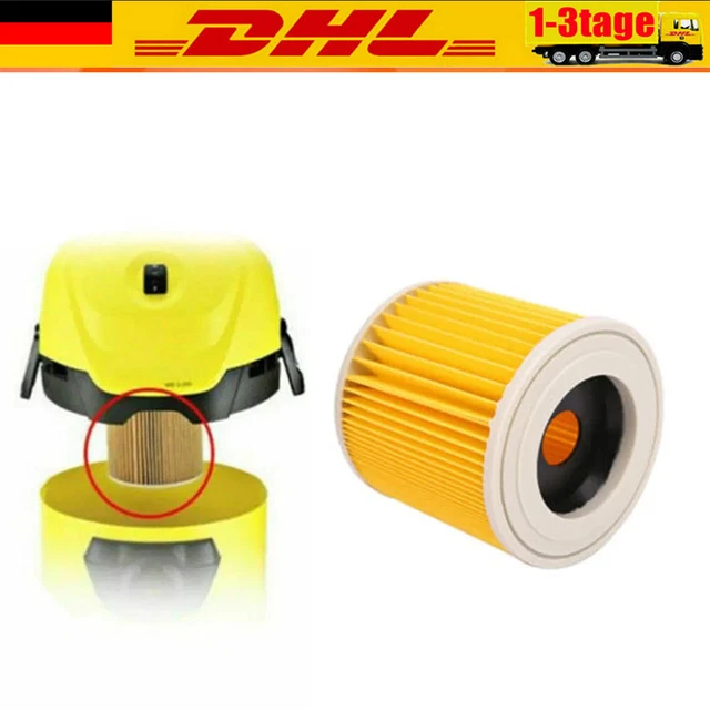 Lot De 2 Filtres Pour Aspirateur Kärcher WD2, WD3, MV3, A, K, SE 4001/4002, Comme Filtre à - Foto 4