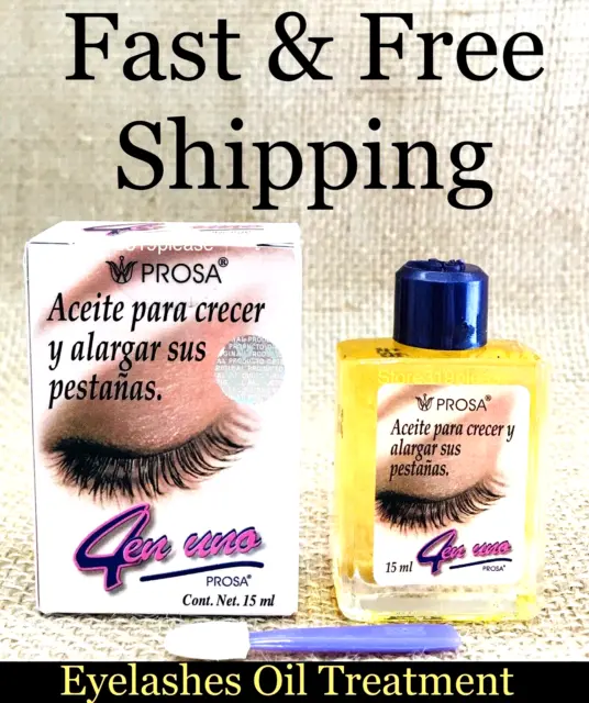 Prosa  4 in 1 Lengthening Oil for Eyelashes / Aceite  alargador de pestanas