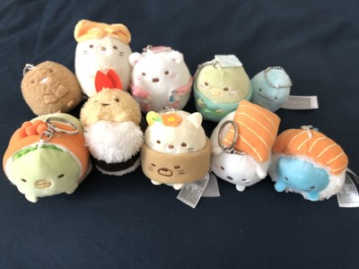 sumikko gurashi sushi keychain