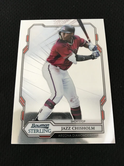Jazz Chisholm Rookie Bowman Sterling 2019 Miami Marlins Rc Baseball Card !!!