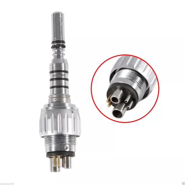 Dental 6H Quick Coupler Connector 6 pin Fit KAVO Fiber Optic Handpiece Y6
