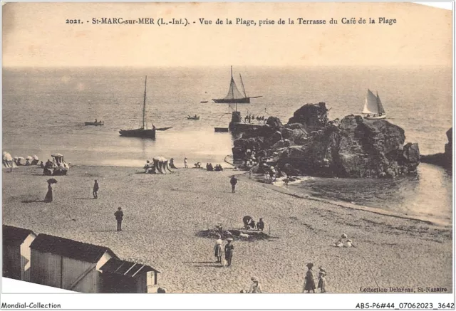 ABSP6-44-0558 - SAINT-MARC-SUR-MER - Vue De La Plage -Prise De La Terrasse Du