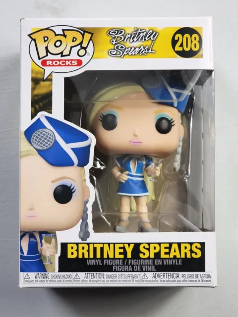 Britney Spears 208 Toxic Air Stewardess Funko Pop Vinyl