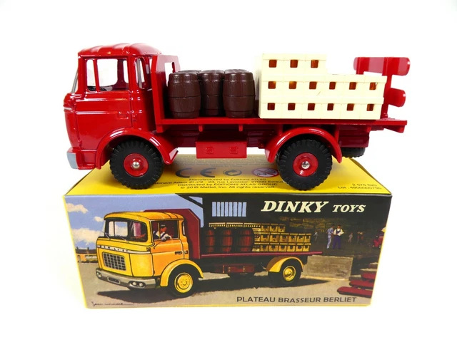 DINKY TOYS 581 N BERLIET Plateau avec container Bailly 1:43 Jaune/Noir Atlas EUR 39,00 - FR