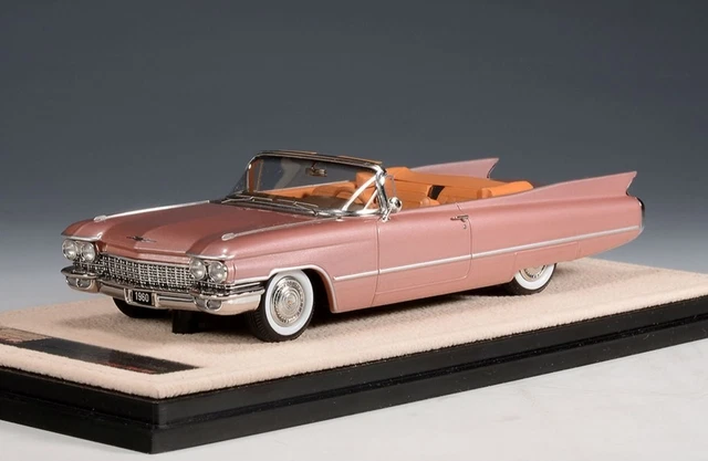 Cadillac DeVille coupe 1962 yellow (Stamp-Models) 1:43