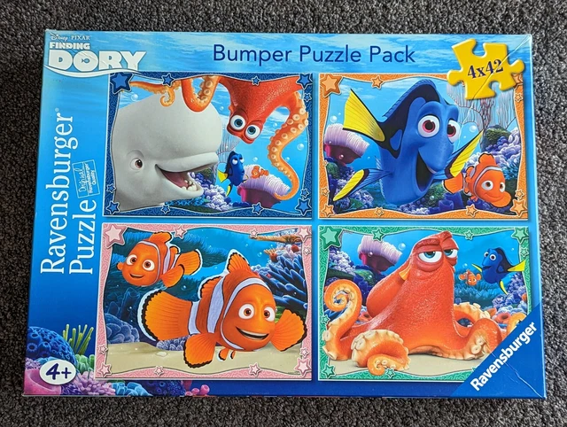 RAVENSBURGER DISNEY PIXAR Finding Nemo Dory Fish Whale Jigsaw Puzzle 4 RAVENSBURGER DISNEY PIXAR Finding Nemo Dory Fish Whale Jigsaw Puzzle 4