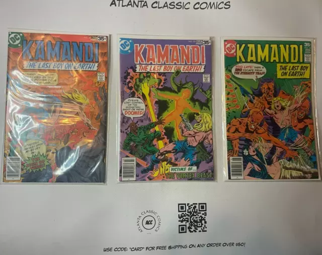 Lote de 3 cómics de DC Comics Kamandi #544 55 56 Batman Superman 45 SM8