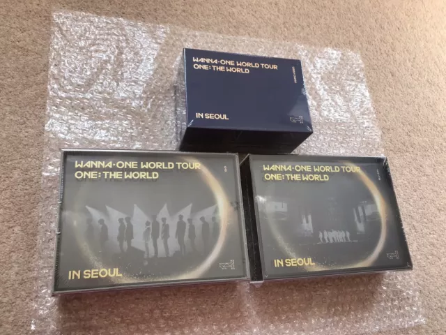 NEW Wanna One World Tour One: The World in Seoul Concert DVD Blu Ray Kihno Video