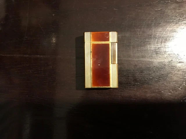 Accendino Dupont oro e lacca cinese anni ‘70