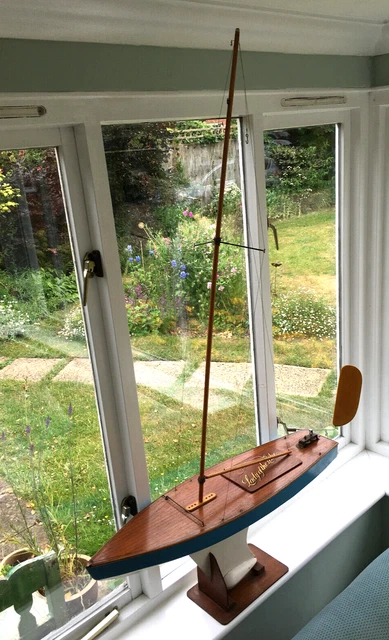 Decorative Wooden Sailboat Model Craft Gift Handmade Antique Art Craft - Wooden Boats And Wooden Decor Price