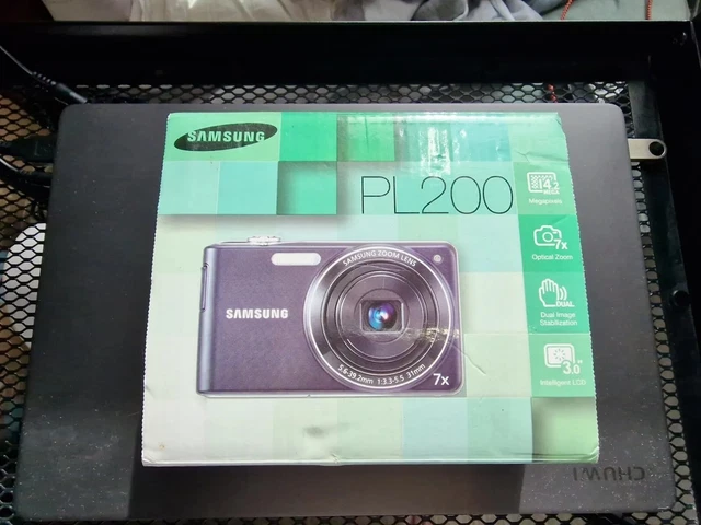 Samsung PL Series PL200 14.2MP Digital Camera - Blue