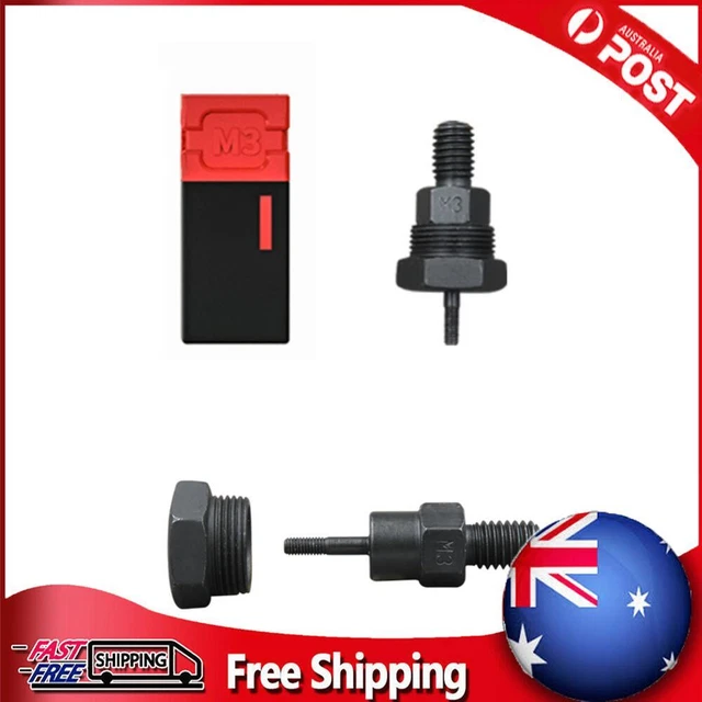 Rivets Nuts Insert Flat Head Threaded for Hand Riveter Gun Tools (M3)