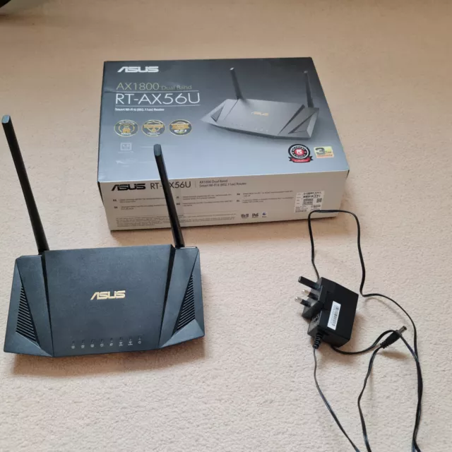 ASUS RT-AX56U AX1800 Dual-Band Wi-Fi 6 Router