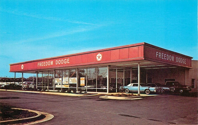 AUTO DEALER, DODGE, Charlotte. North Carolina Vintage Advertising
