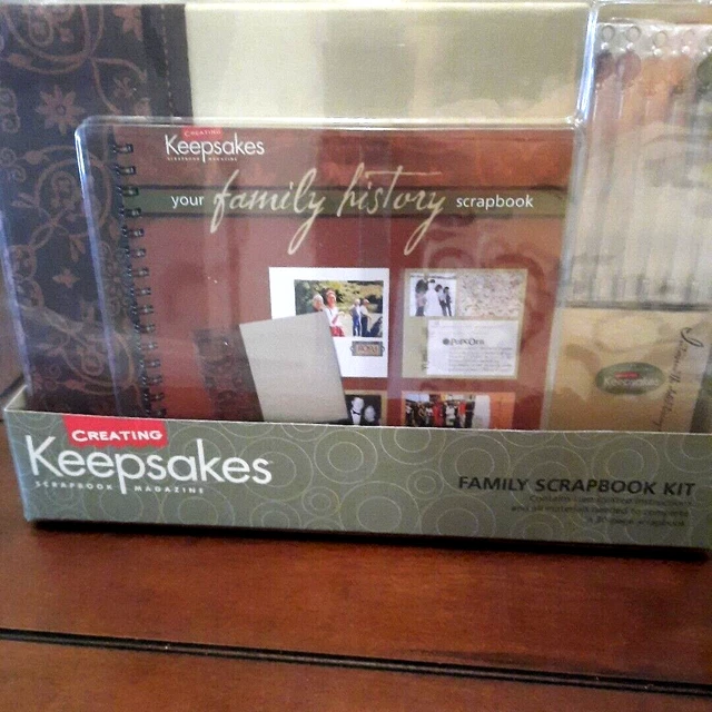 Family History Scrapbook KIt Creating Keepsakes Scrapbook Magazine