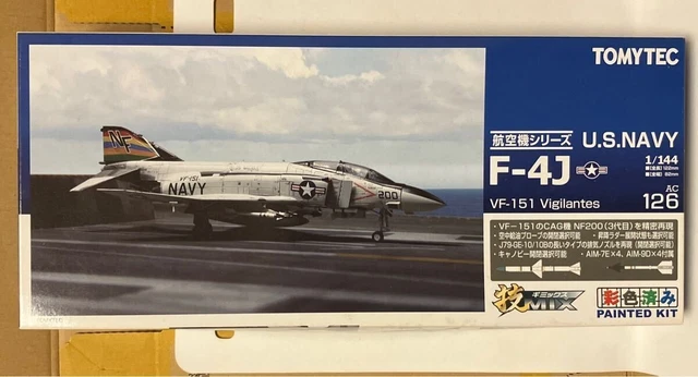 TECH MIX TOMMY 1/144 F-4J Phantom Ii Vf-151 Ac126 US Navy