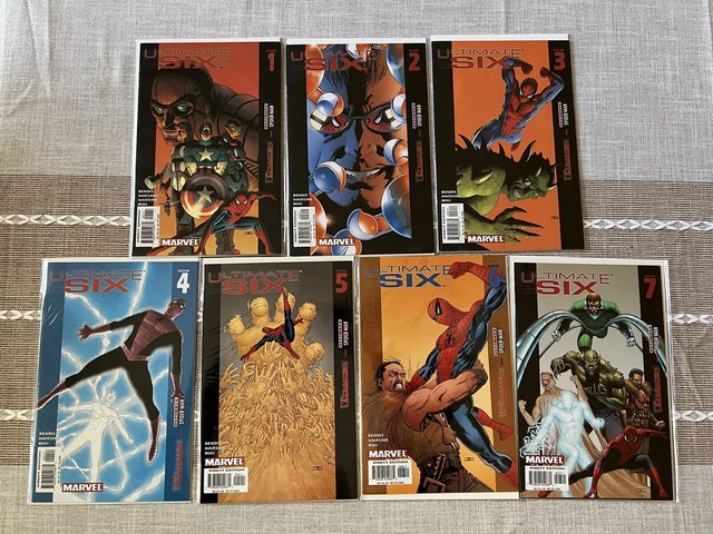 Ultimate Six 1-7 2003 VF-NM Limited Series  Marvel Comics Bendis Hairsine