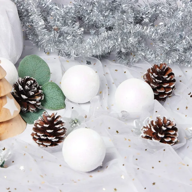 Elegantes adornos de bola de Navidad agregan alegría a su fiesta de Navidad conjunto de 10